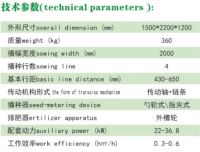 基础款 2BYFL-4仿形玉米免耕施肥播种机